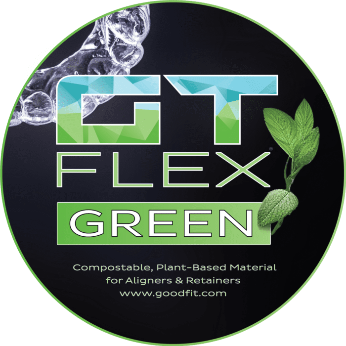 GT FLEX GREEN - World's First 100% Compostable, Plant-Based Material for Clear Aligners & Retainers